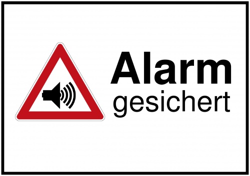Vorsicht Alarm!